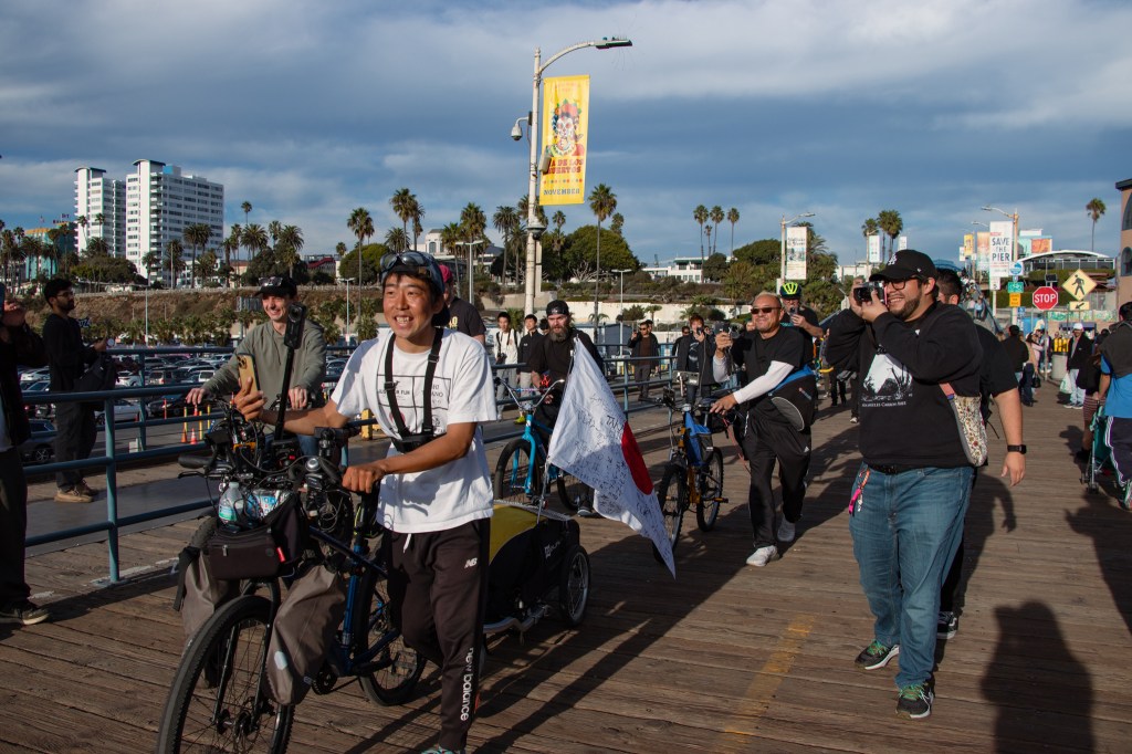Emeline Lee - Ryo Murata Crosses The Finish Line in Santa Monica 2024