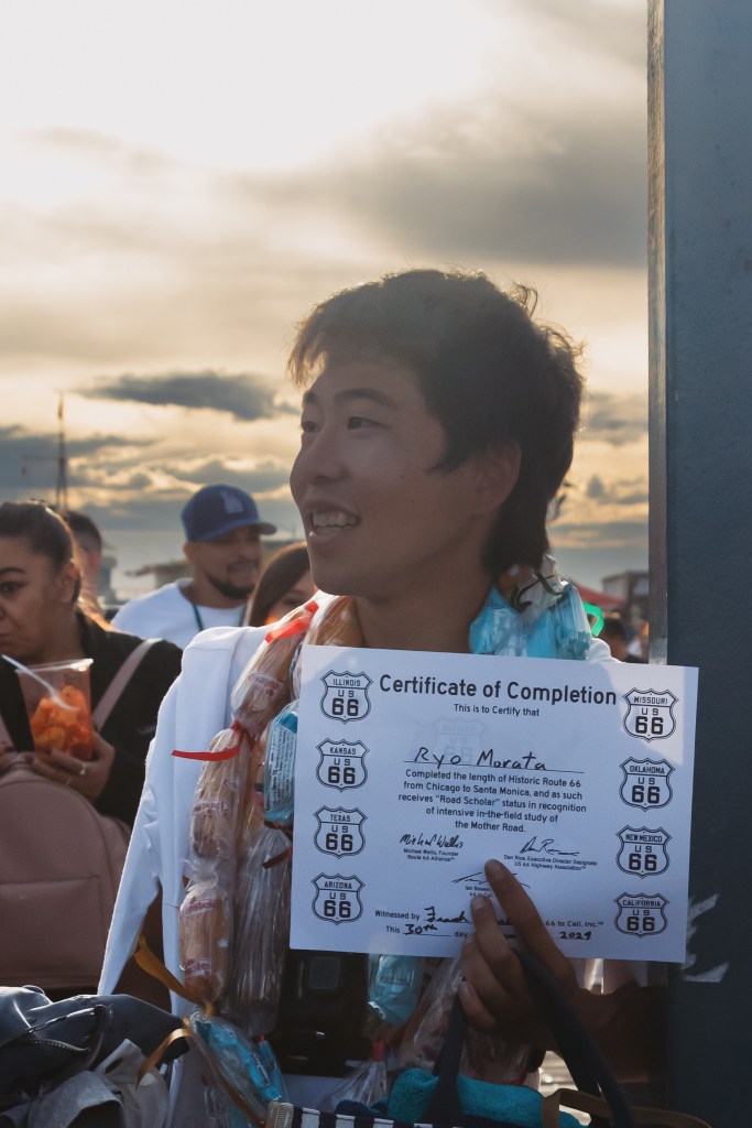 Emeline Lee - Ryo Murata Crosses The Finish Line in Santa Monica 2024