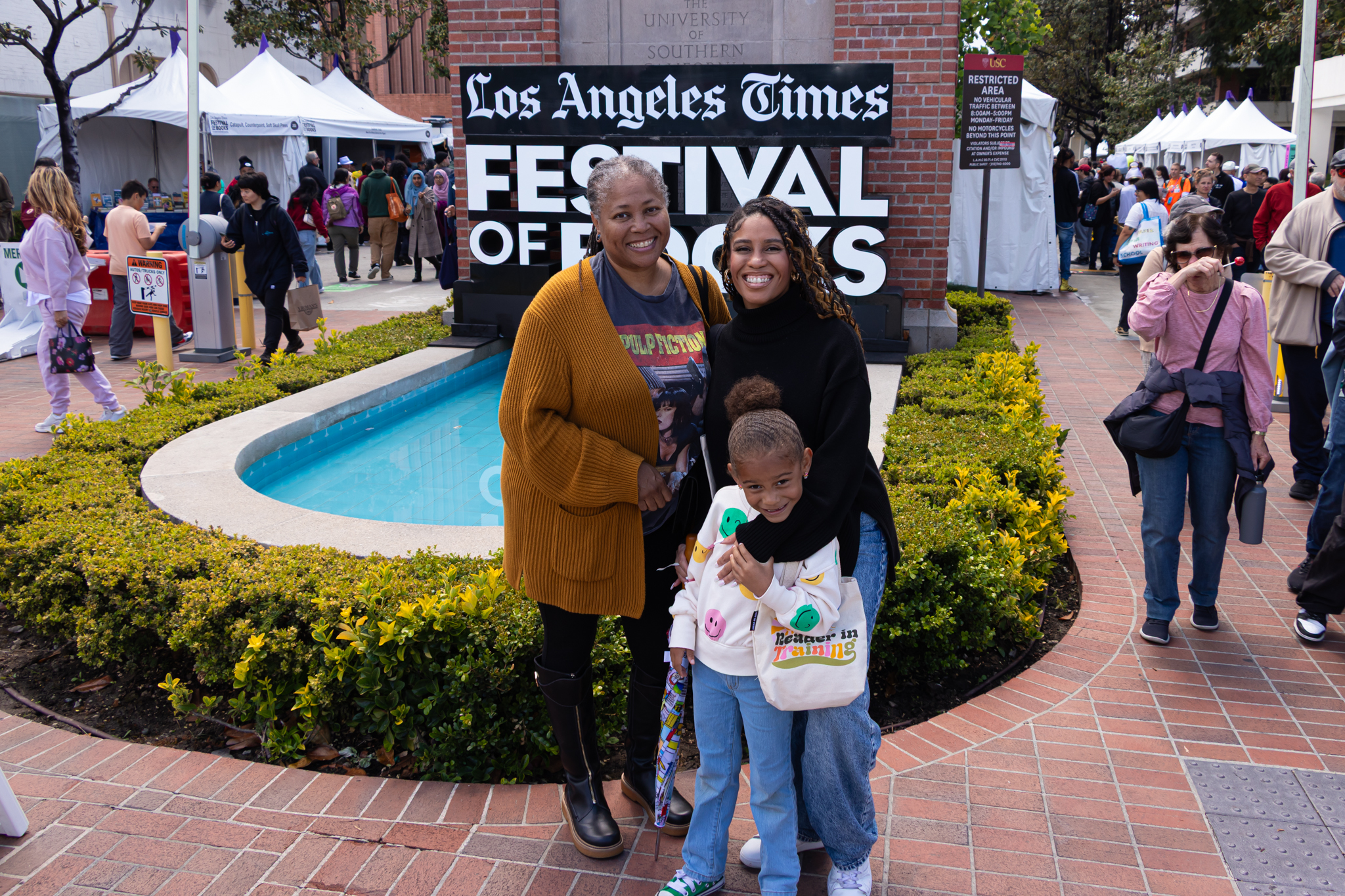 Los Angeles LA Times Festival of Books 2025 by Emeline Lee