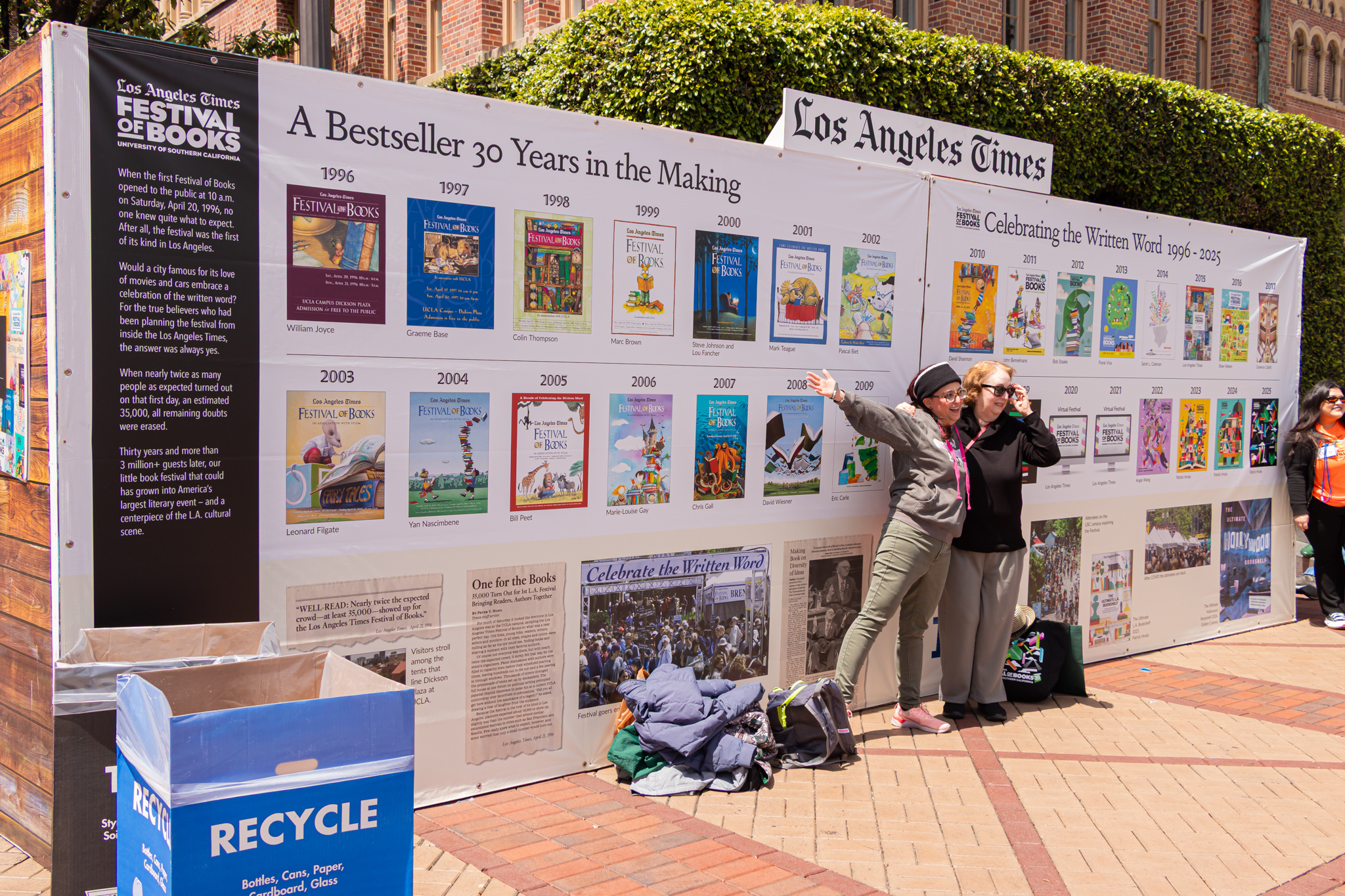 Los Angeles LA Times Festival of Books 2025 by Emeline Lee