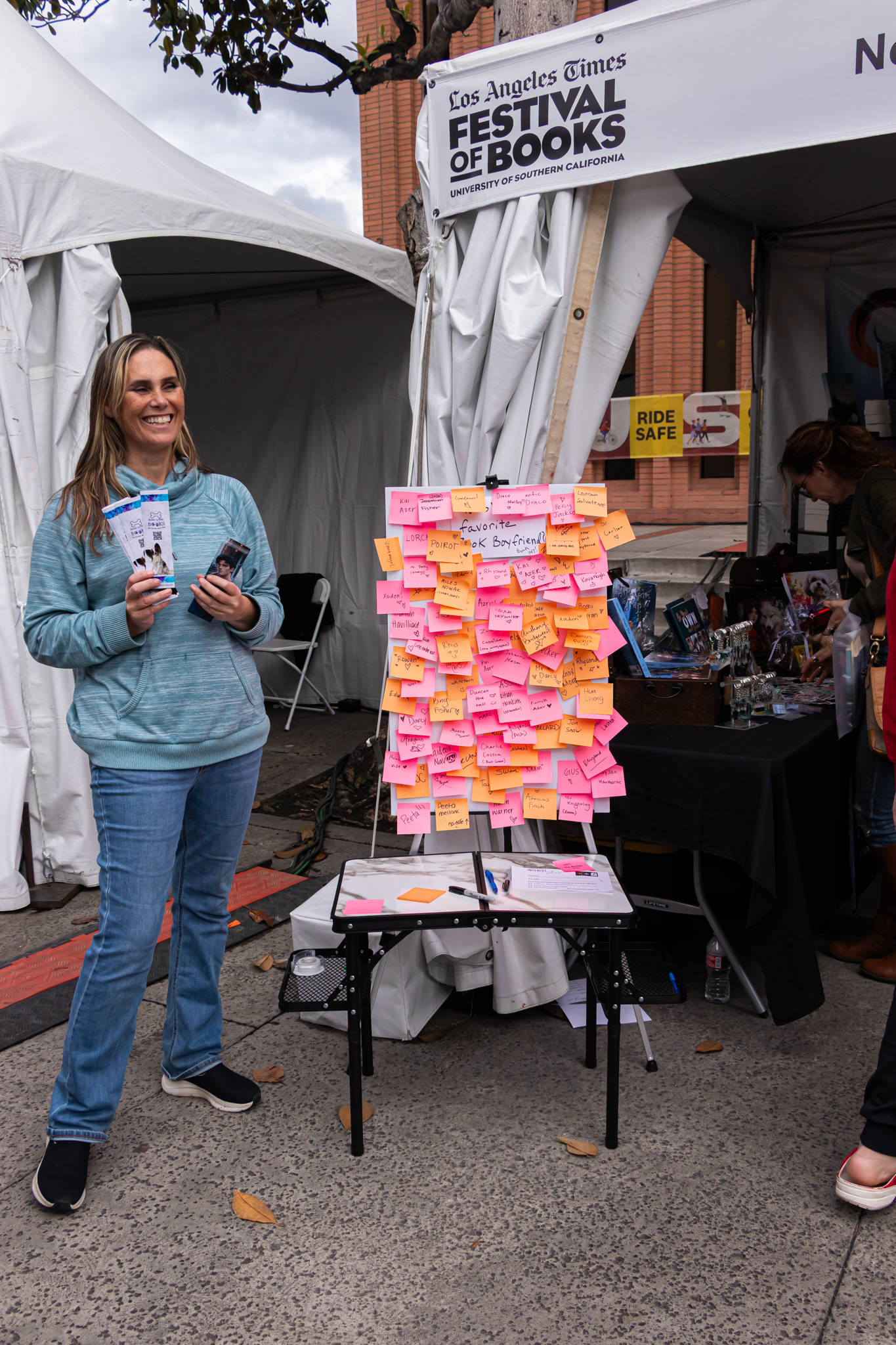 Los Angeles LA Times Festival of Books 2025 by Emeline Lee