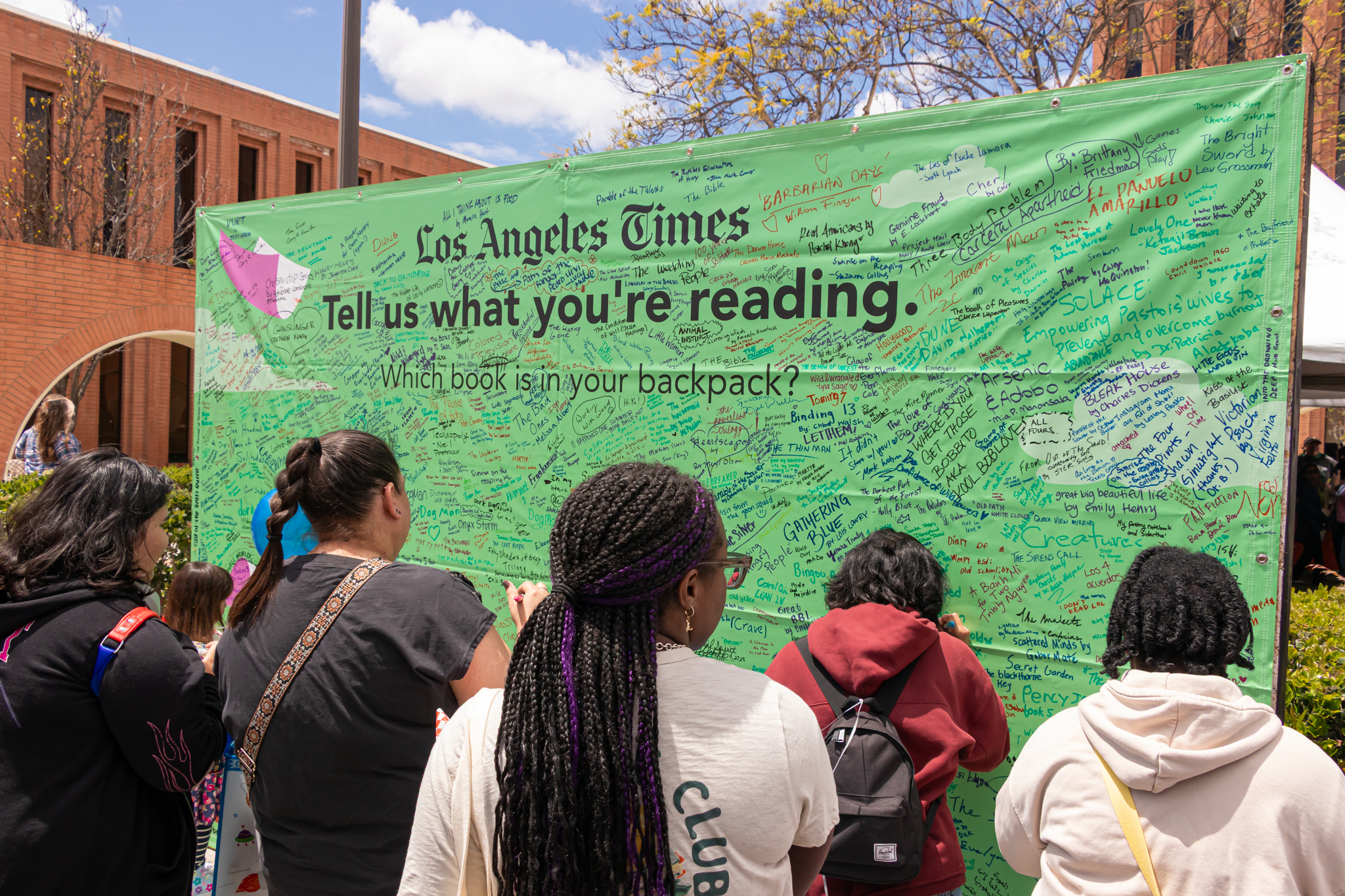 Los Angeles LA Times Festival of Books 2025 by Emeline Lee