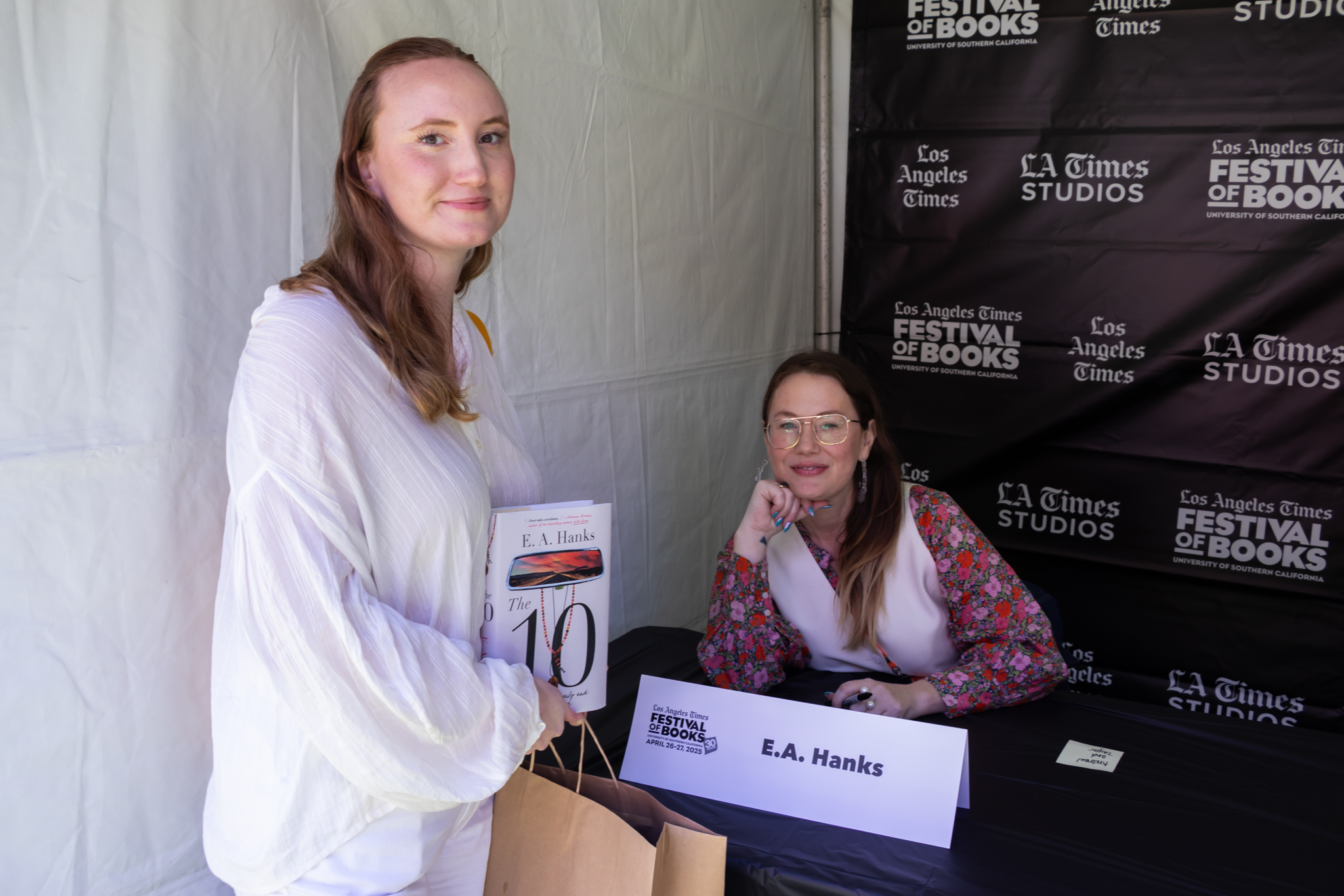 Los Angeles LA Times Festival of Books 2025 by Emeline Lee