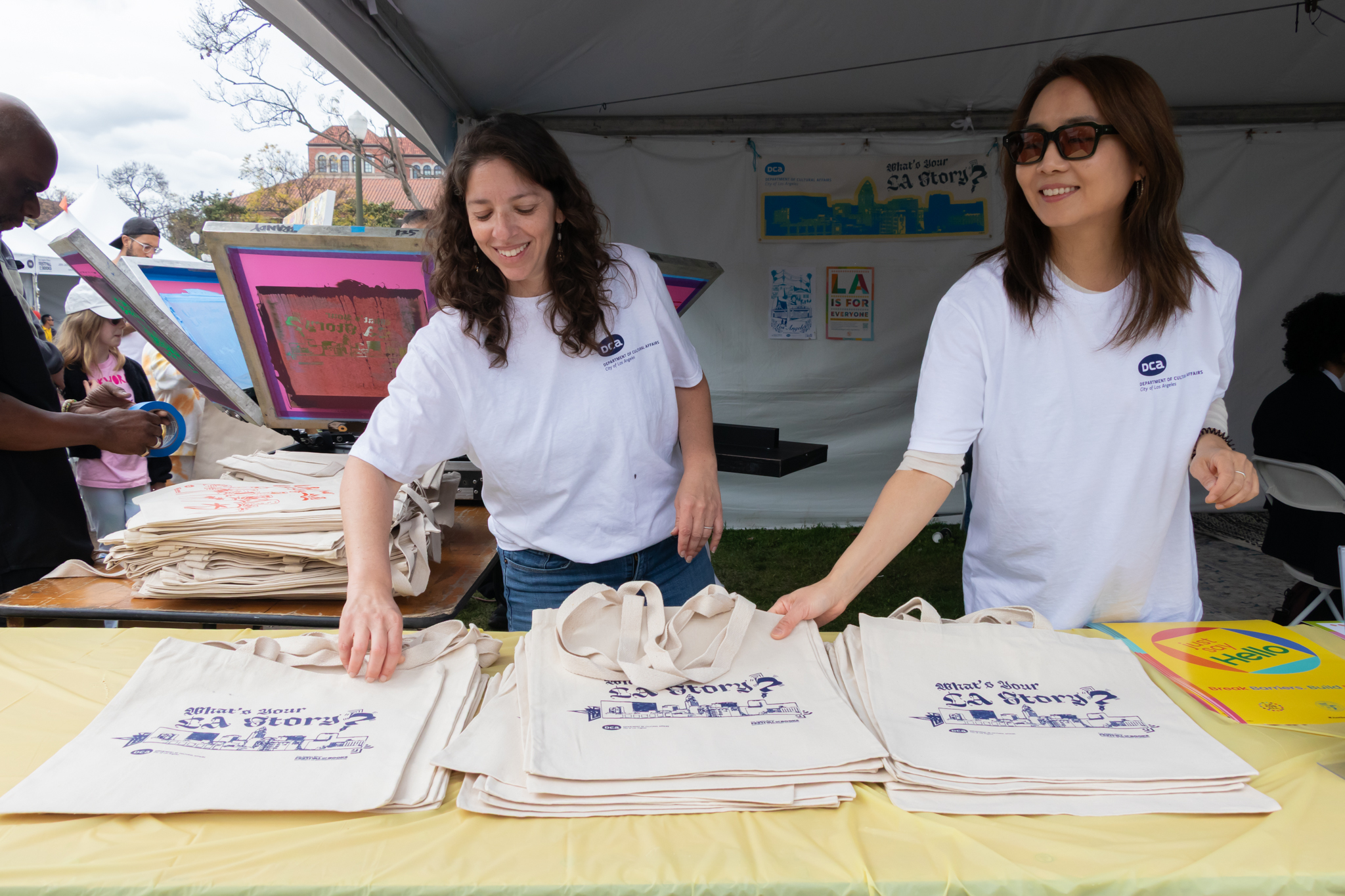 Los Angeles LA Times Festival of Books 2025 by Emeline Lee