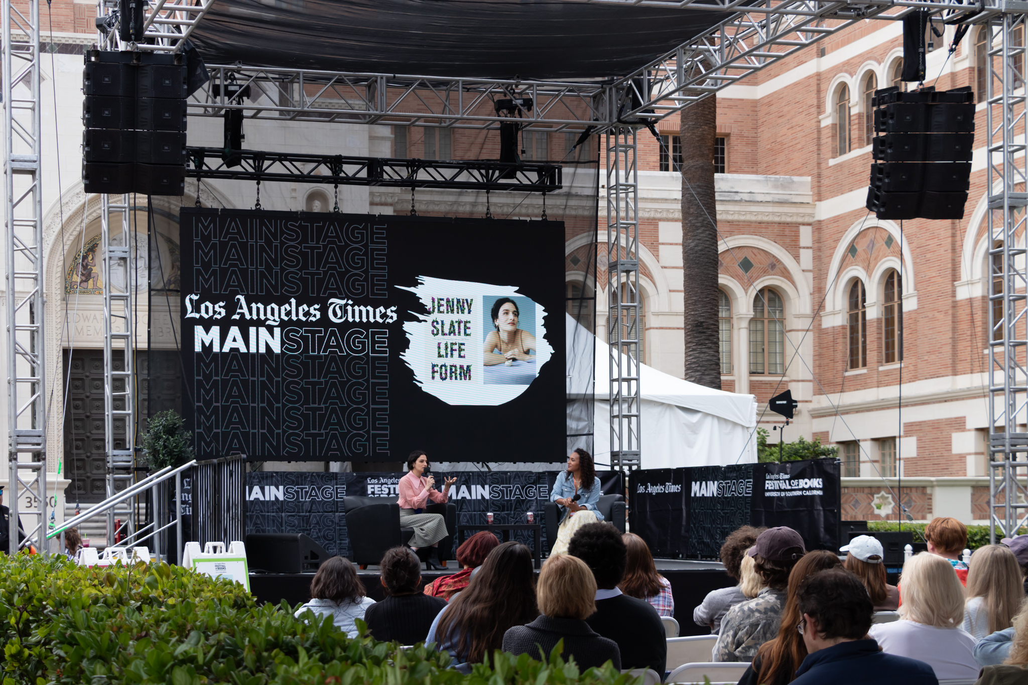 Los Angeles LA Times Festival of Books 2025 by Emeline Lee