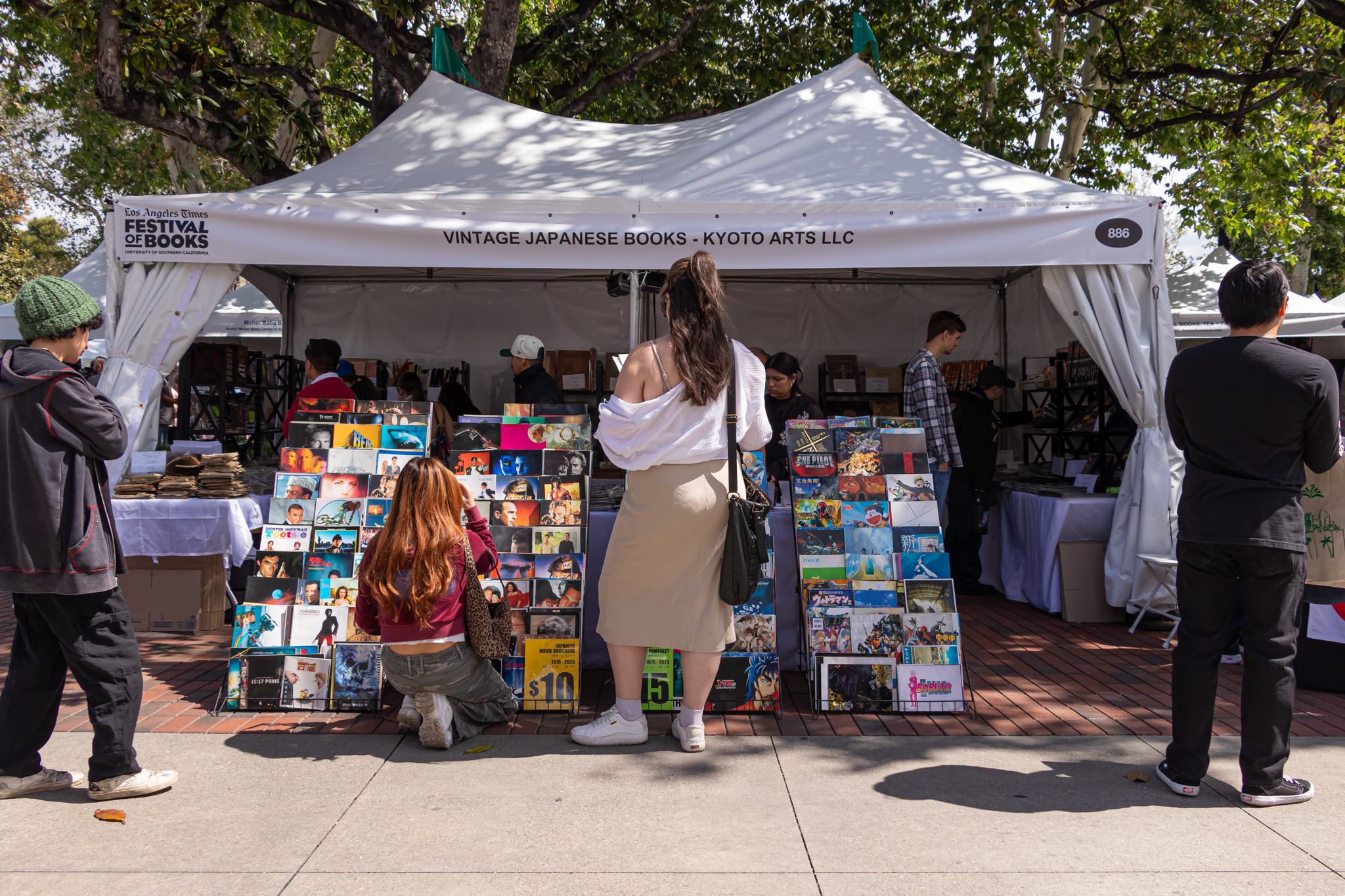 Los Angeles LA Times Festival of Books 2025 by Emeline Lee