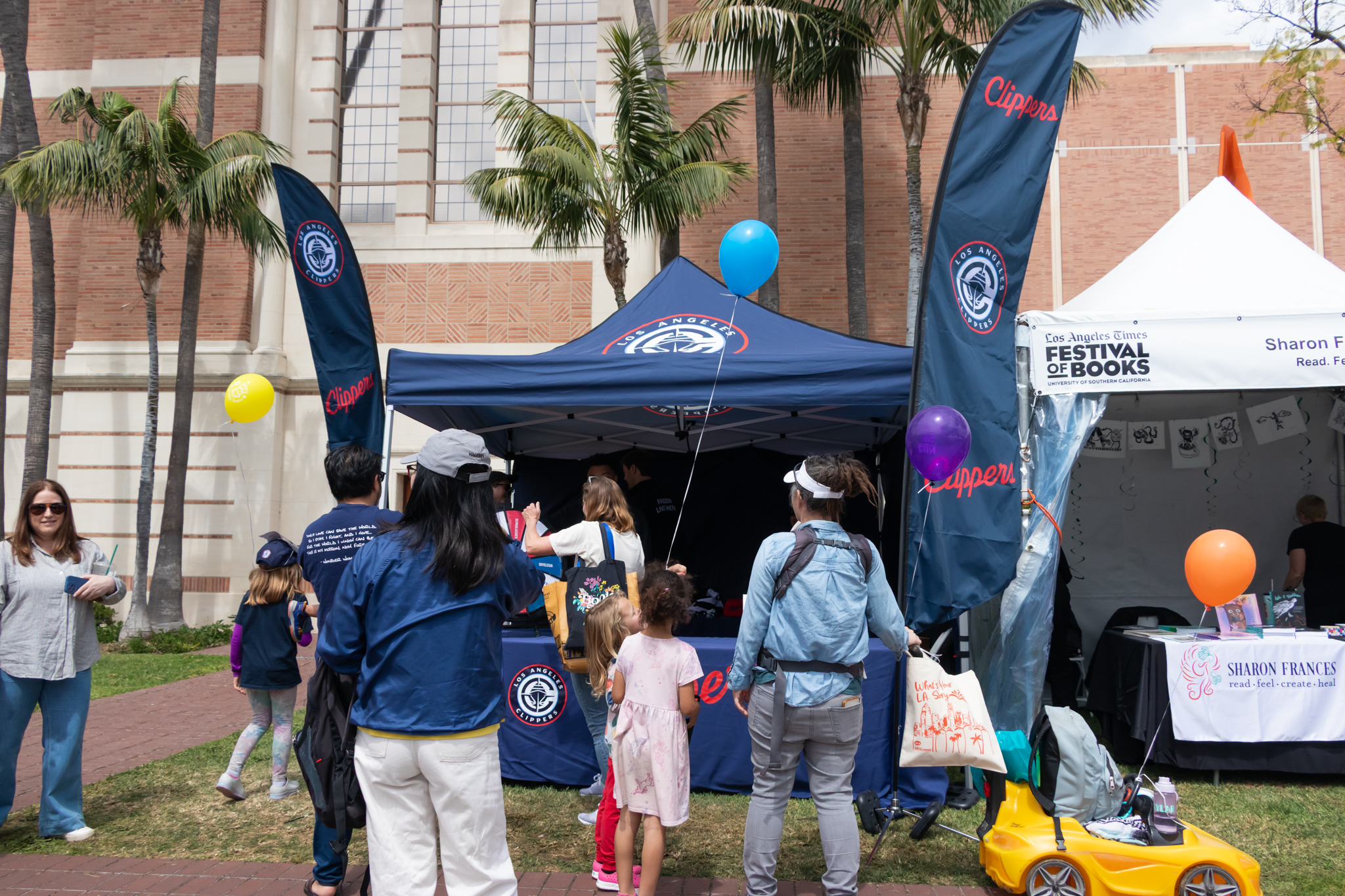 Los Angeles LA Times Festival of Books 2025 by Emeline Lee