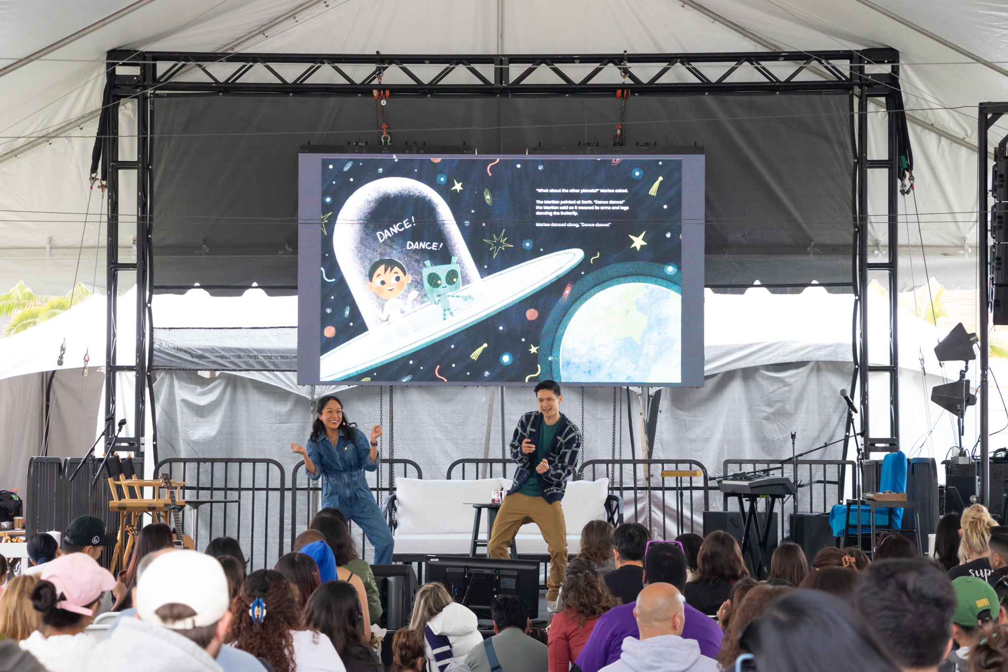Los Angeles LA Times Festival of Books 2025 by Emeline Lee