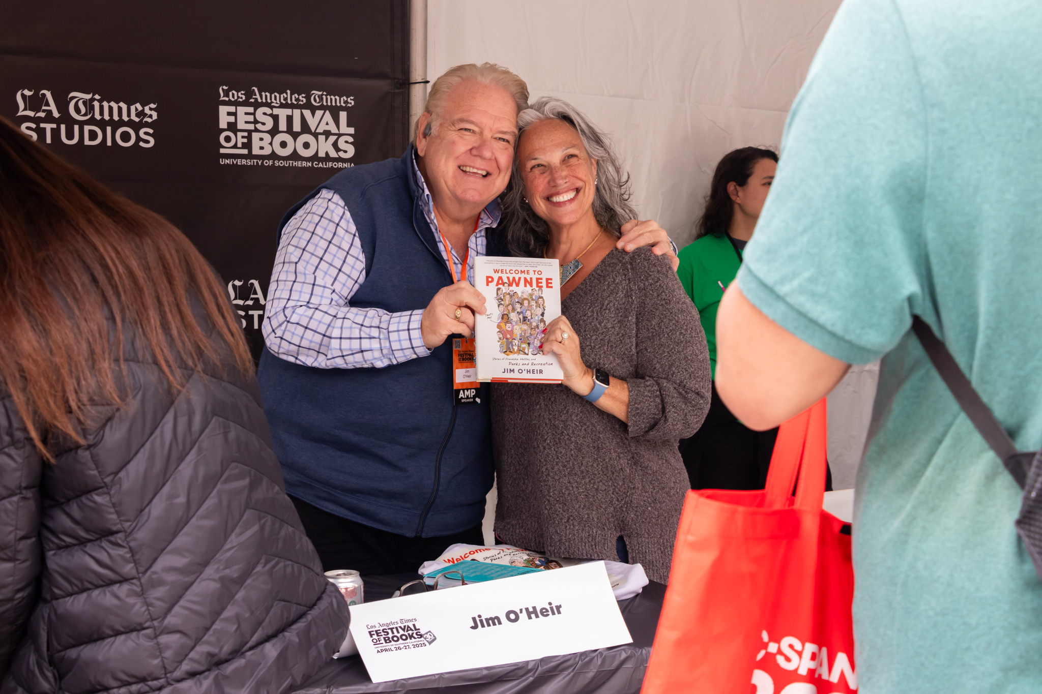 Los Angeles LA Times Festival of Books 2025 by Emeline Lee