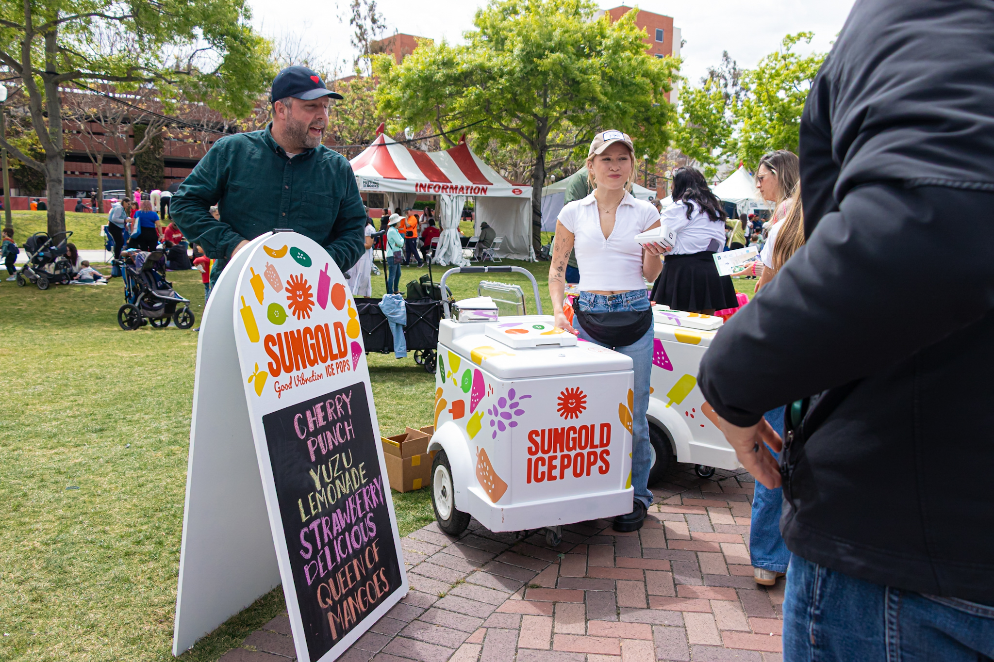 Los Angeles LA Times Festival of Books 2025 by Emeline Lee